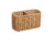 Topit BASILE 18x9xH10cm, vaaleanruskea