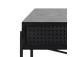 Kirjutuslaud ANGUS 110x50xH75cm, must, melamiin, metalli