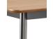 Baaripöytä ROXBY 120x60xH105cm, luonnollinen/musta
