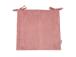 Tuolinpäällinen HYPER, 45/41x40cm, paksuus 3cm, pinkki, kangas 390