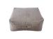 Tumba HYPER, 80x80cm, k30cm, harmaa, 100% polyesteri, kangas 393