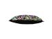 Tyyny HOLLY ROSE, 68x68cm, blooming nights/musta, 50% puuvilla, 50% polyesteri, kangas-330/289