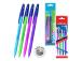 Kuulakärkikynä korkilla ERICH KRAUSE R-301 Stick Neon 0.5mm sininen