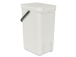 Roskakori 16L kannella BRABANTIA Sort & Go, vaaleanharmaa