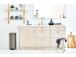 Roskakori 30L polkimella BRABANTIA NewIcon platina