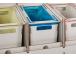Jäteastia 4x40L & 1x10L lajitteluasema SORTAIDER Container B5
