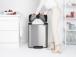 Roskakori 60L polkimella BRABANTIA Bo ruostumatonta