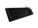 Mekaaninen näppäimistö LOGITECH G512 Carbon Lightsynch, GX Red, SWE, musta
