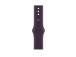 APPLE Watch 45mm, Sport Ranneke, tummanpunainen - Vaihtohihna