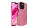 LAUT MOTIF, iPhone 14 Plus, sydämet, pinkki - Älypuhelinkotelo