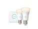 Philips Hue Starter Kit, silta, 2x E27, valkoinen - Älykkään valon aloituspakkaus