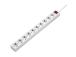 Hama Power Strip, 10-paikkainen, 3 m, valkoinen - Jatkojohto