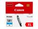 Mustepatruuna Canon CLI-581C XL