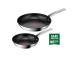 Tefal Intuition, 20/26 cm, 2-osainen, ruostumatonta terästä - paistinpannusetti