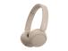 Sony WH-CH520, beige - Langattomat kuulokkeet