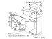 Bosch, Series 8, pyrolyyttinen puhdistus, 71 L, valkoinen - Integroitu uuni