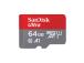 SANDISK Ultra microSD SD-sovittimella, 64 Gt - Mälukaart