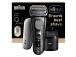 Braun Series 9 Pro+ Wet & Dry, 6-osainen SmartCare-keskus ja PowerCase-matkalaukku, tummanharmaa - Pardel