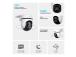 TP-Link Tapo C500, 1080p, 360°, WiFi, valkoinen/must - Väline turvakamera