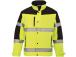 Työtakki Hi-Vis kaksisävyinen Softshell, keltainen, XL