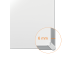 Valkoinen taulu NOBO Impression Pro Steel 1200x900mm